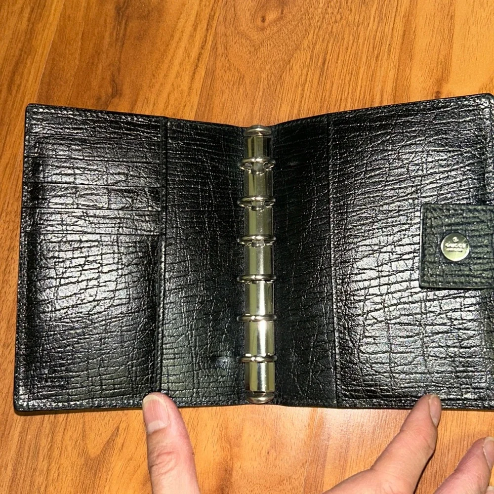 Authentic Gucci ✨Super Rare✨ Leather Agenda